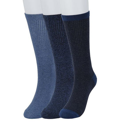  Men's Sonoma Goods For Life® 3-pack Ribbed Dress Socks