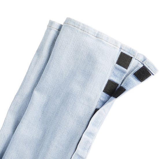  Women's Sonoma Goods For Life® Adaptive Easy Dressing Mid-Waisted Straight Leg Jeans