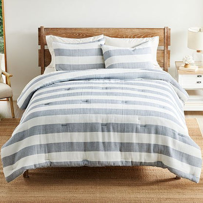 Sonoma Goods For Life® Stillwater Gauze Stripe Comforter Set With Shams