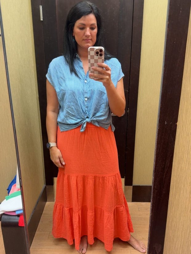  Women's Sonoma Goods For Life® Double Weave Maxi Skirt