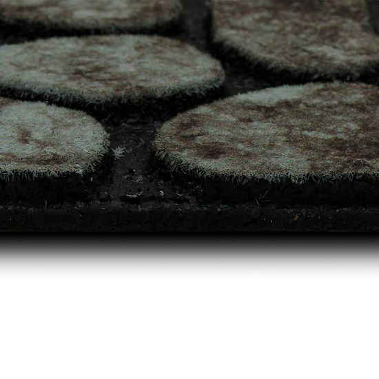  Sonoma Goods For Life® Pebble Slate Welcome 18" X 30" All Weather Doormat