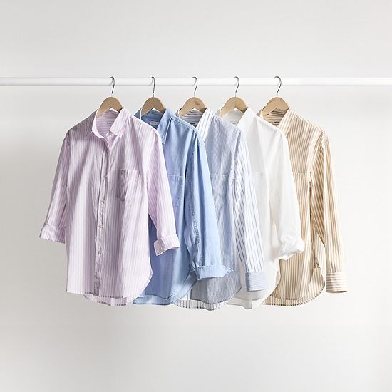  Women's Sonoma Goods For Life® Oversized Boyfriend Shirt