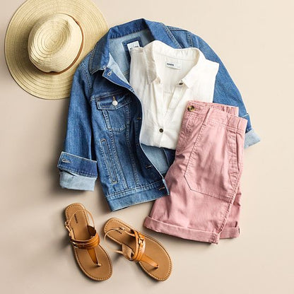  Petite Sonoma Goods For Life® Utility Bermuda Shorts