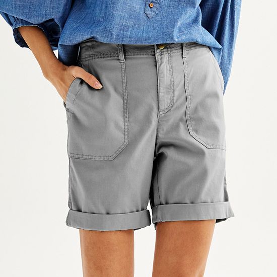  Petite Sonoma Goods For Life® Utility Bermuda Shorts