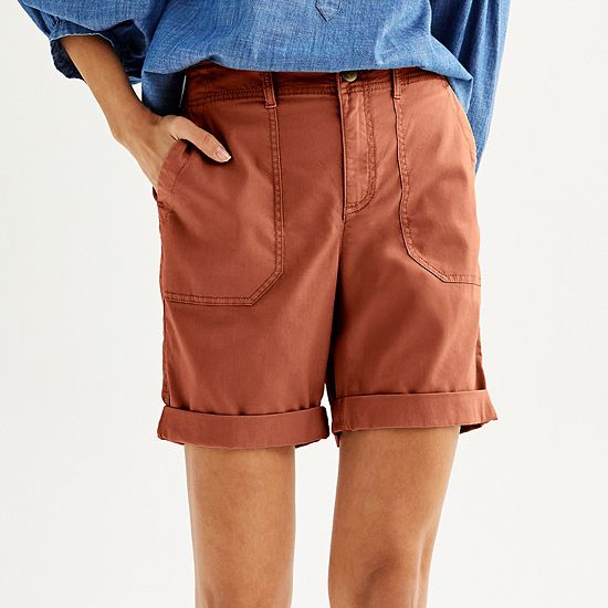  Women's Sonoma Goods For Life® Utility Bermuda Shorts