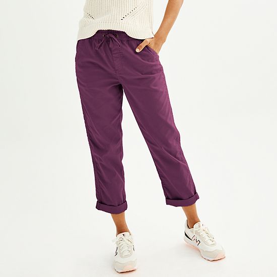  Women's Sonoma Goods For Life® Easy Paper Bag Waist Capri