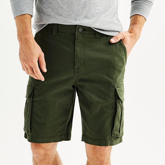  Men's Sonoma Goods For Life® 10" Flexwear Everyday Cargo Shorts
