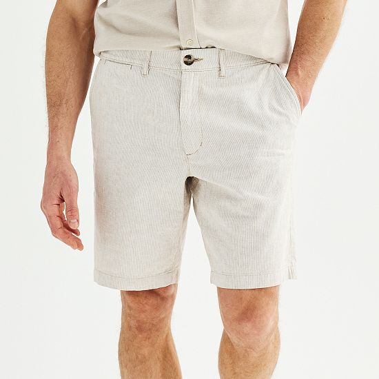  Men's Sonoma Goods For Life® 9" Flexwear Flat Front Shorts