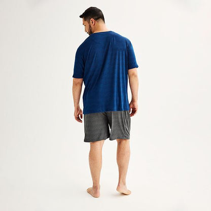  Big & Tall Sonoma Goods For Life® Supersoft Crewneck Pajama Shirt
