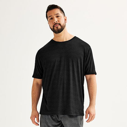  Big & Tall Sonoma Goods For Life® Supersoft Crewneck Pajama Shirt
