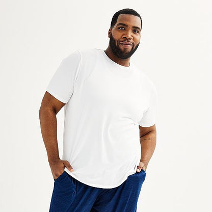  Big & Tall Sonoma Goods For Life® Supersoft Crewneck Pajama Shirt
