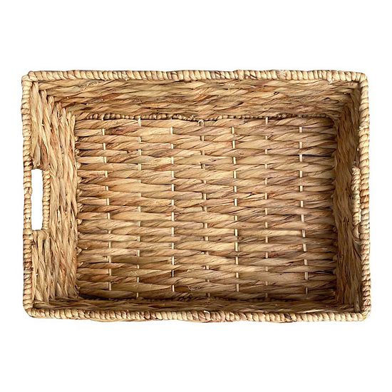  Sonoma Goods For Life® Natural Everyday Wide Wicker Basket