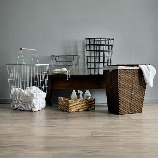  Sonoma Goods For Life® Natural Everyday Wide Wicker Basket