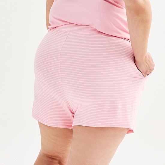  Plus Size Sonoma Goods For Life® Cotton Modal Sleep Short
