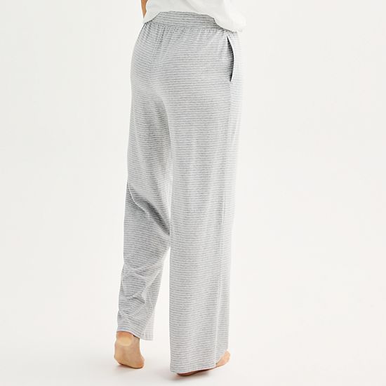  Women's Sonoma Goods For Life® Cotton Modal Open Hem Pajama Pants