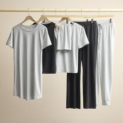  Women's Sonoma Goods For Life® Cotton Modal Open Hem Pajama Pants