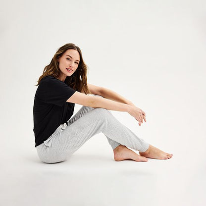  Women's Sonoma Goods For Life® Cotton Modal Cuffed Sleep Pants
