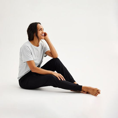  Women's Sonoma Goods For Life® Cotton Modal Cuffed Sleep Pants