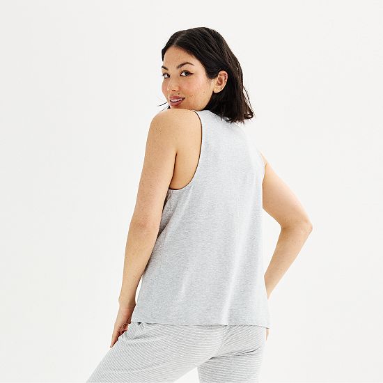  Women's Sonoma Goods For Life® Cotton Modal Sleep Tank Top