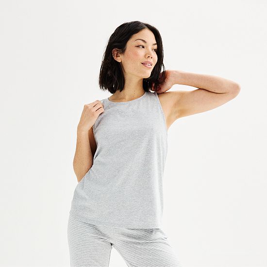  Women's Sonoma Goods For Life® Cotton Modal Sleep Tank Top