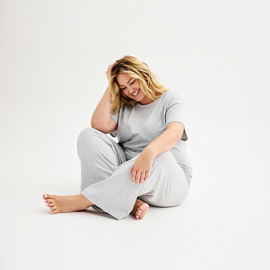  Plus Size Sonoma Goods For Life® Cotton Modal Sleep Tee