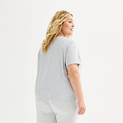  Plus Size Sonoma Goods For Life® Cotton Modal Sleep Tee
