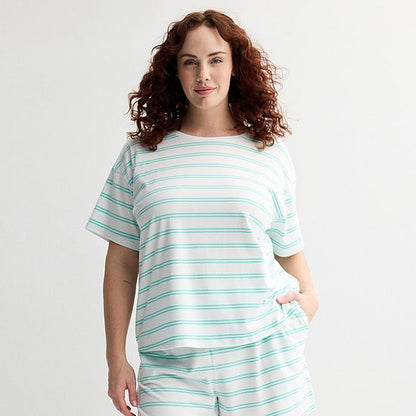  Plus Size Sonoma Goods For Life® Cotton Modal Sleep Tee