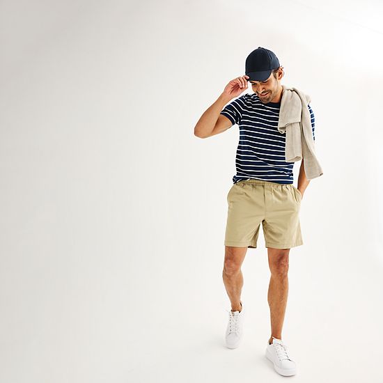  Men's Sonoma Goods For Life® 7" Everyday Pull-On Shorts