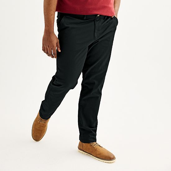  Big & Tall Sonoma Goods For Life® Flexwear Straight-Fit Chinos