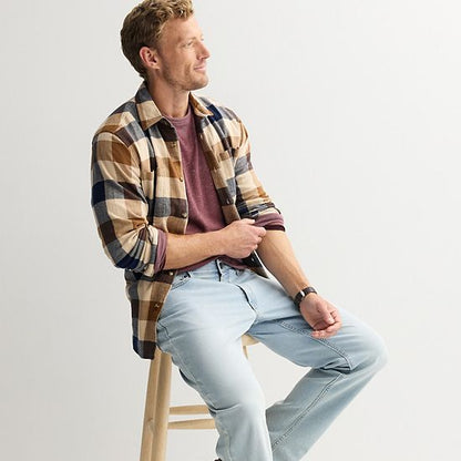  Men's Sonoma Goods For Life® Double Knit Crewneck Tee