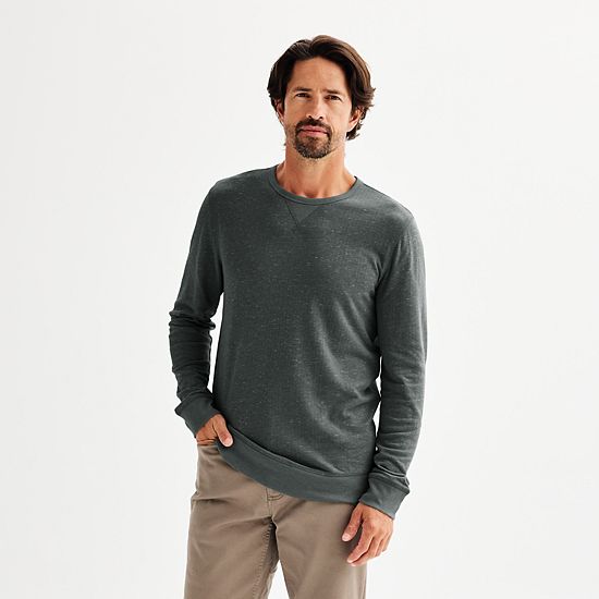  Men's Sonoma Goods For Life® Double Knit Crewneck Tee