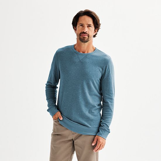  Men's Sonoma Goods For Life® Double Knit Crewneck Tee