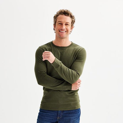  Men's Sonoma Goods For Life® Double Knit Crewneck Tee