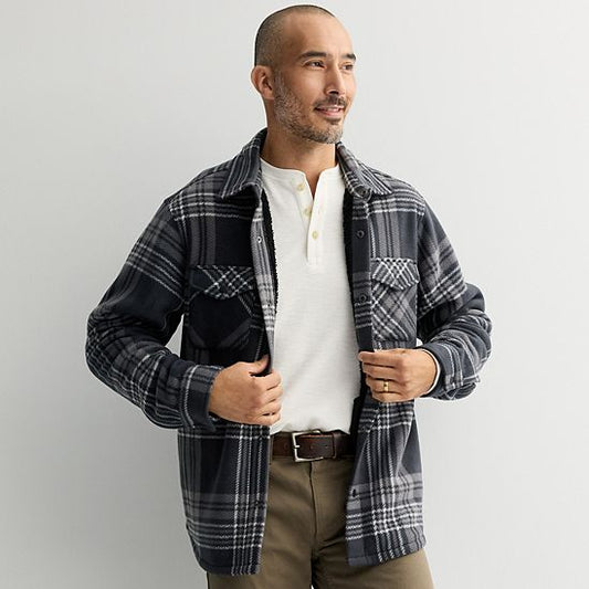  Men's Sonoma Goods For Life® Arctic Fleece Shirt Jacket