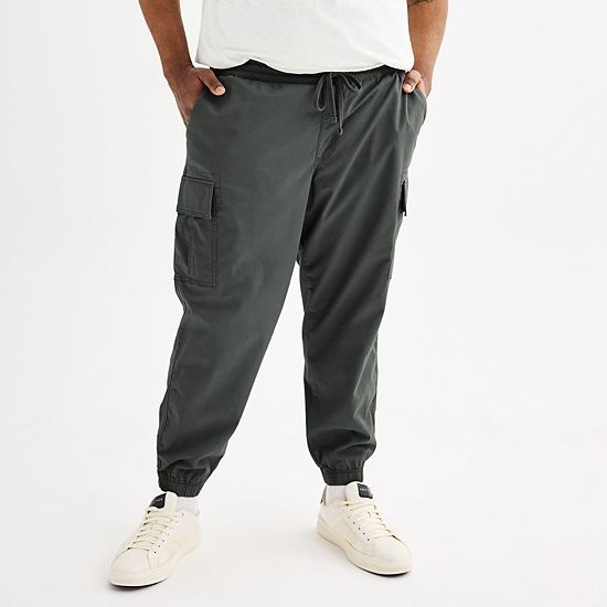  Big & Tall Sonoma Goods For Life® Pull-On Cargo Jogger Pants