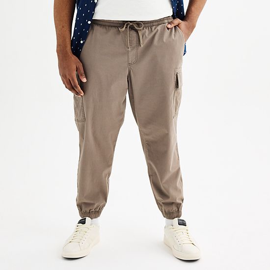  Big & Tall Sonoma Goods For Life® Pull-On Cargo Jogger Pants