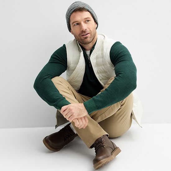  Men's Sonoma Goods For Life® Lightweight 1/4-Zip Sweater