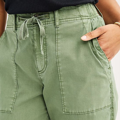  Women's Sonoma Goods For Life® Zip Hem Core Utility Jogger Pants