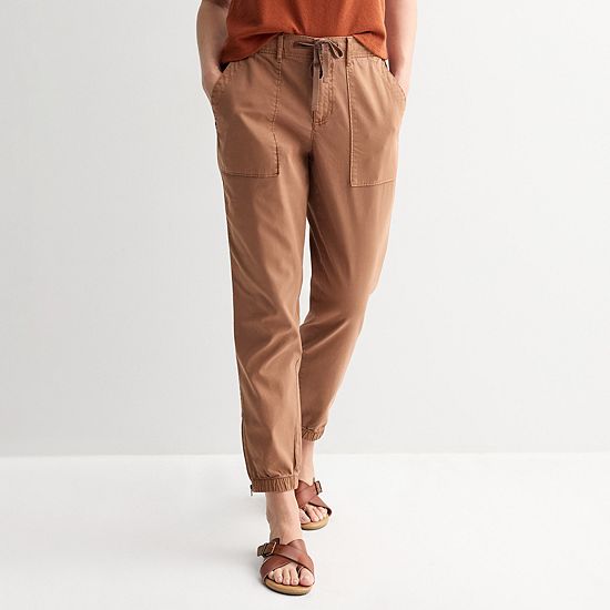  Women's Sonoma Goods For Life® Zip Hem Core Utility Jogger Pants