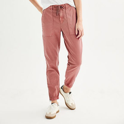  Women's Sonoma Goods For Life® Zip Hem Core Utility Jogger Pants