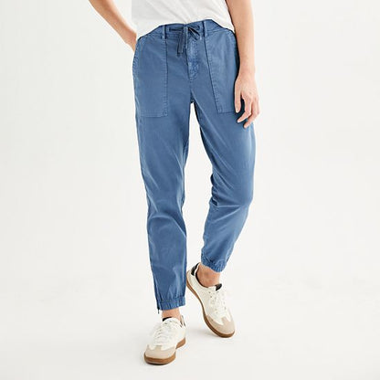  Women's Sonoma Goods For Life® Zip Hem Core Utility Jogger Pants