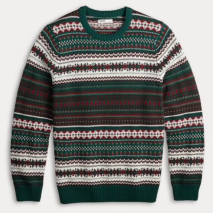  Men's Sonoma Goods For Life® Fair Isle Crewneck Sweater