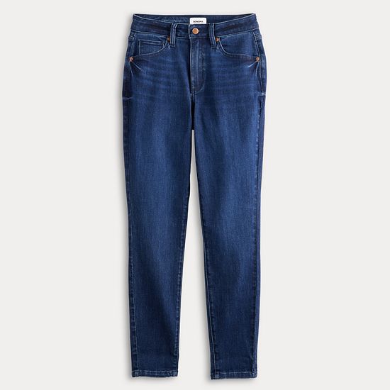  Women's Sonoma Goods For Life® High Rise Curvy Skinny Jeans