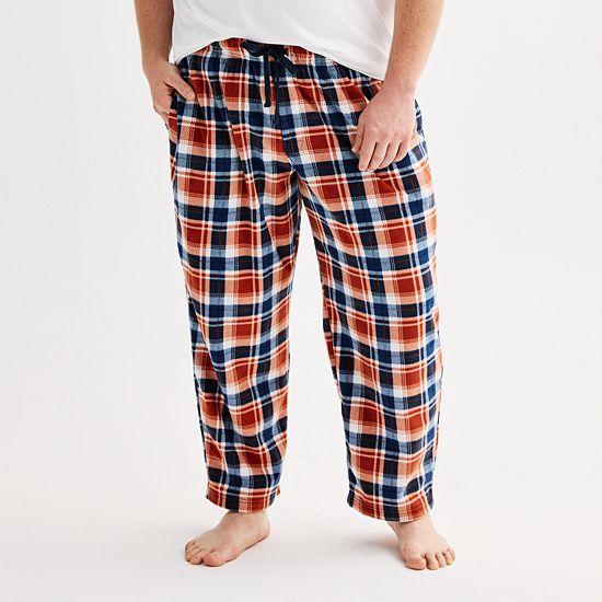 Big & Tall Sonoma Goods For Life® Microfleece Pajama Pants