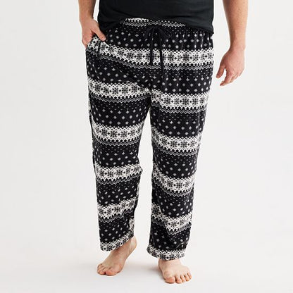  Big & Tall Sonoma Goods For Life® Microfleece Pajama Pants