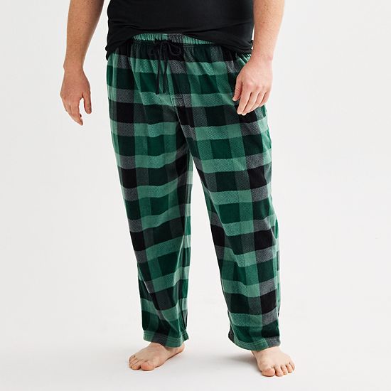  Big & Tall Sonoma Goods For Life® Microfleece Pajama Pants