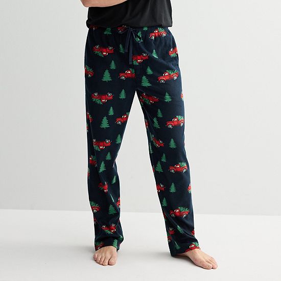  Men's Sonoma Goods For Life® Microfleece Pajama Pants