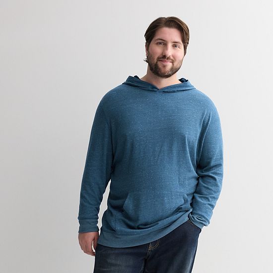  Big & Tall Sonoma Goods For Life® Double-Knit Hoodie