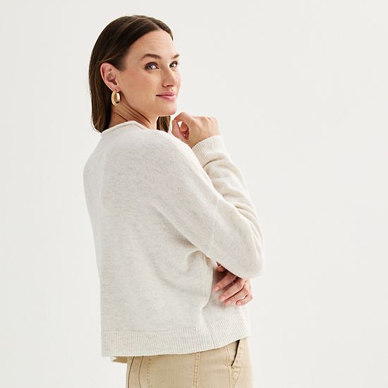  Women's Sonoma Goods For Life® Funnel Neck Sweater