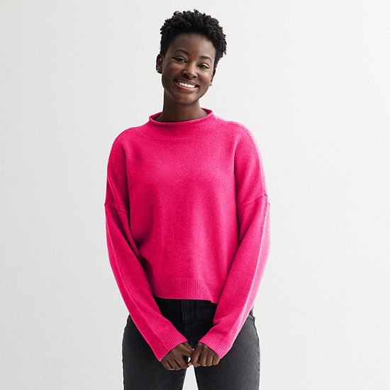  Women's Sonoma Goods For Life® Funnel Neck Sweater